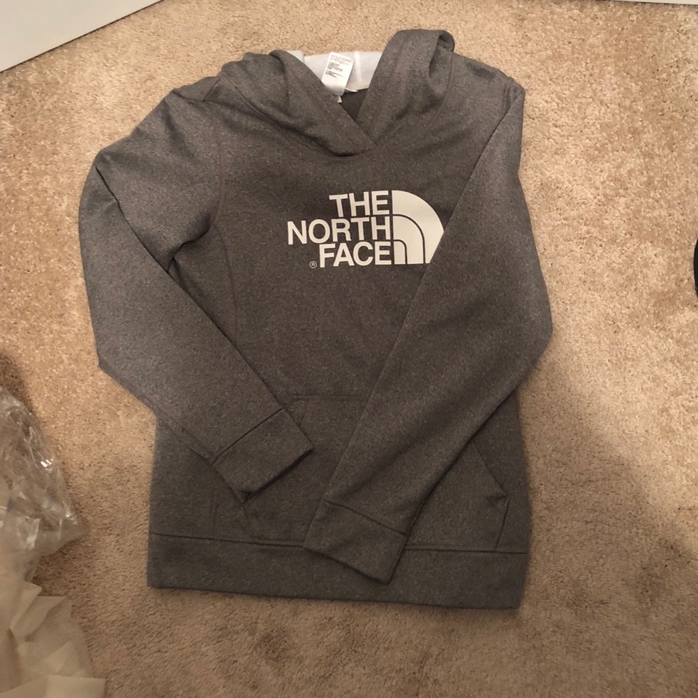Grey North Face Sweatshirt